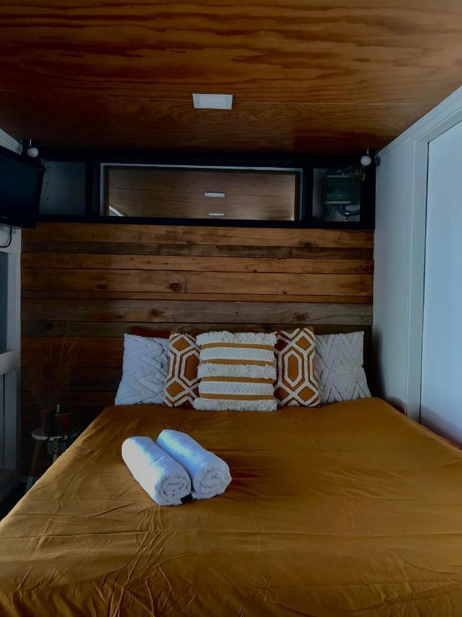 מלון אוקלנד Onehunga Garden Tinyhouse With Parking מראה חיצוני תמונה