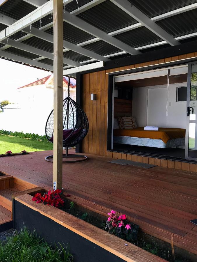 מלון אוקלנד Onehunga Garden Tinyhouse With Parking מראה חיצוני תמונה